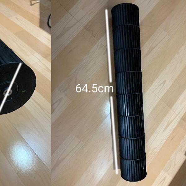 Mitsubishi Electric Split AC Indoor Blower Wheel 1 ton Inside Bush (645/105 mm)