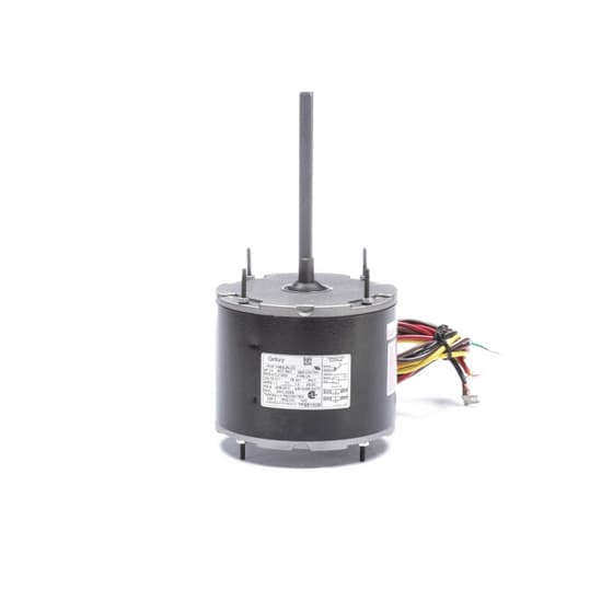 Model 7FSE1026 Century 1/4 hp 1075 RPM, 2-Speed, 277 Volt, 60°C Condenser Motor