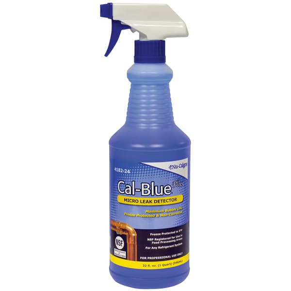 Nu-Calgon 4182-24 1 Qt. Cal-Blue Plus Micro Leak Detector – 12/Case
