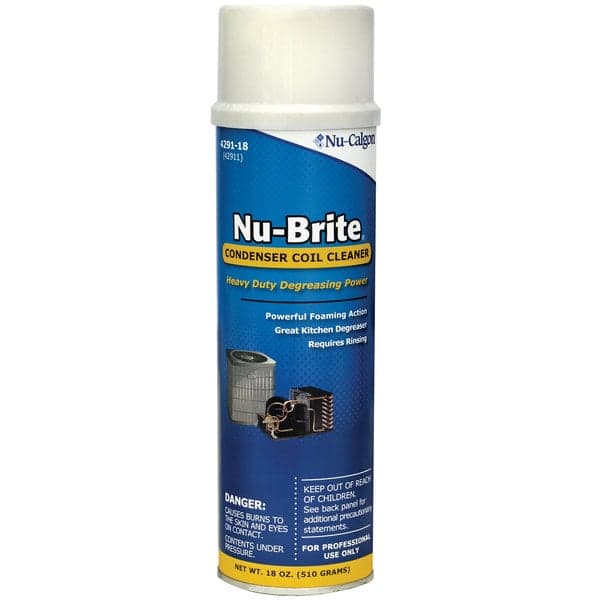 Nu-Calgon 4291-18 Nu-Brite 18 oz. Aerosol Condenser Coil Cleaner