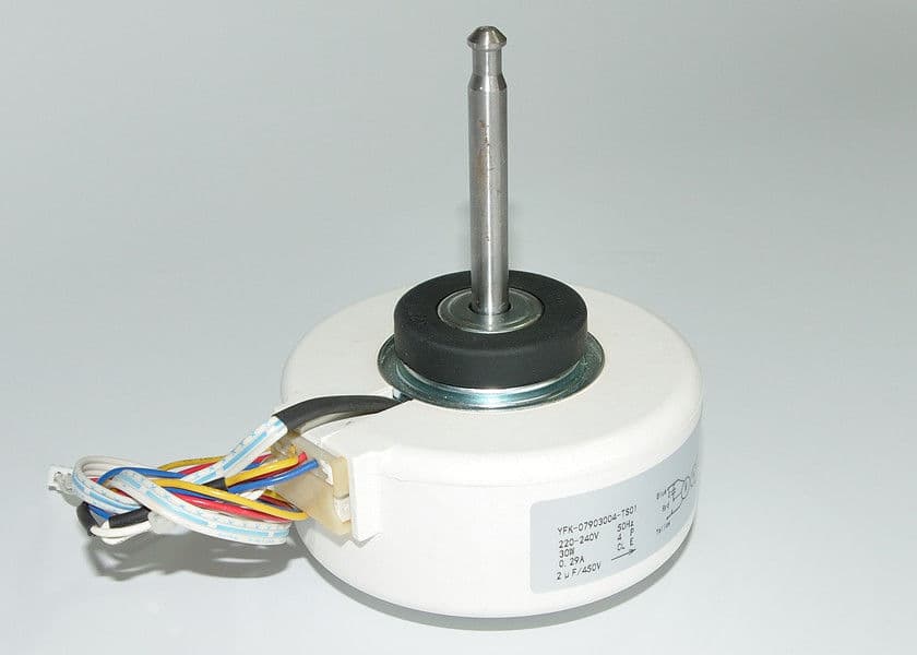 Single Shaft Mounting Resin Motor 2μF 450V Capacitance For Air Refresher