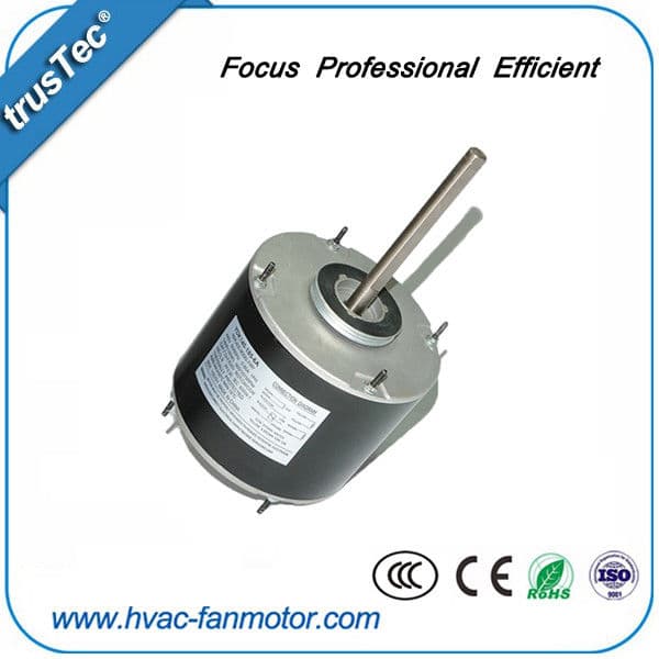 Single Speed 1075RPM / 825RPM 208-230V 60Hz Capacitor Run Condenser Fan Motor