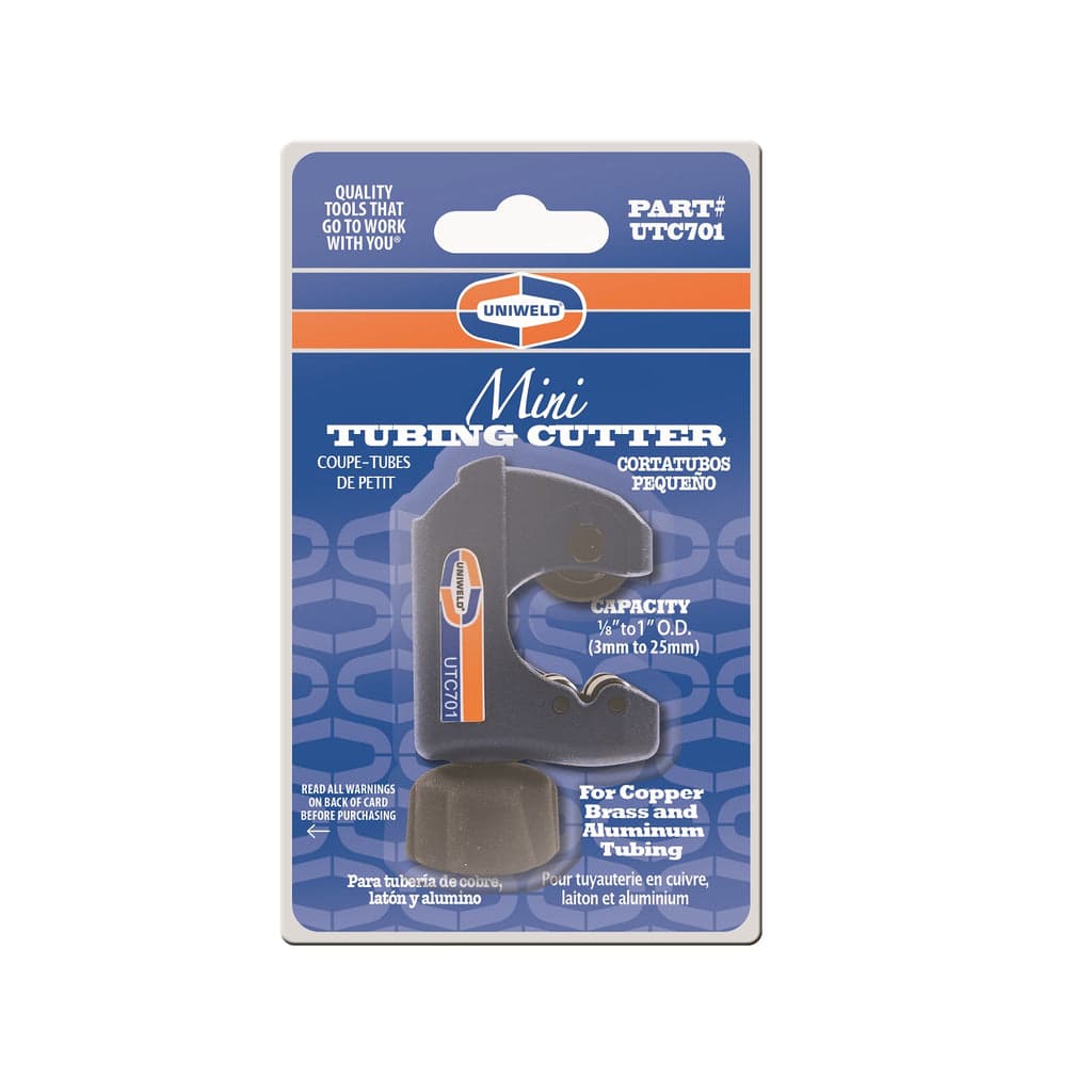 Uniweld UTC701 1/8″ to 1″ Premium Tubing Cutter