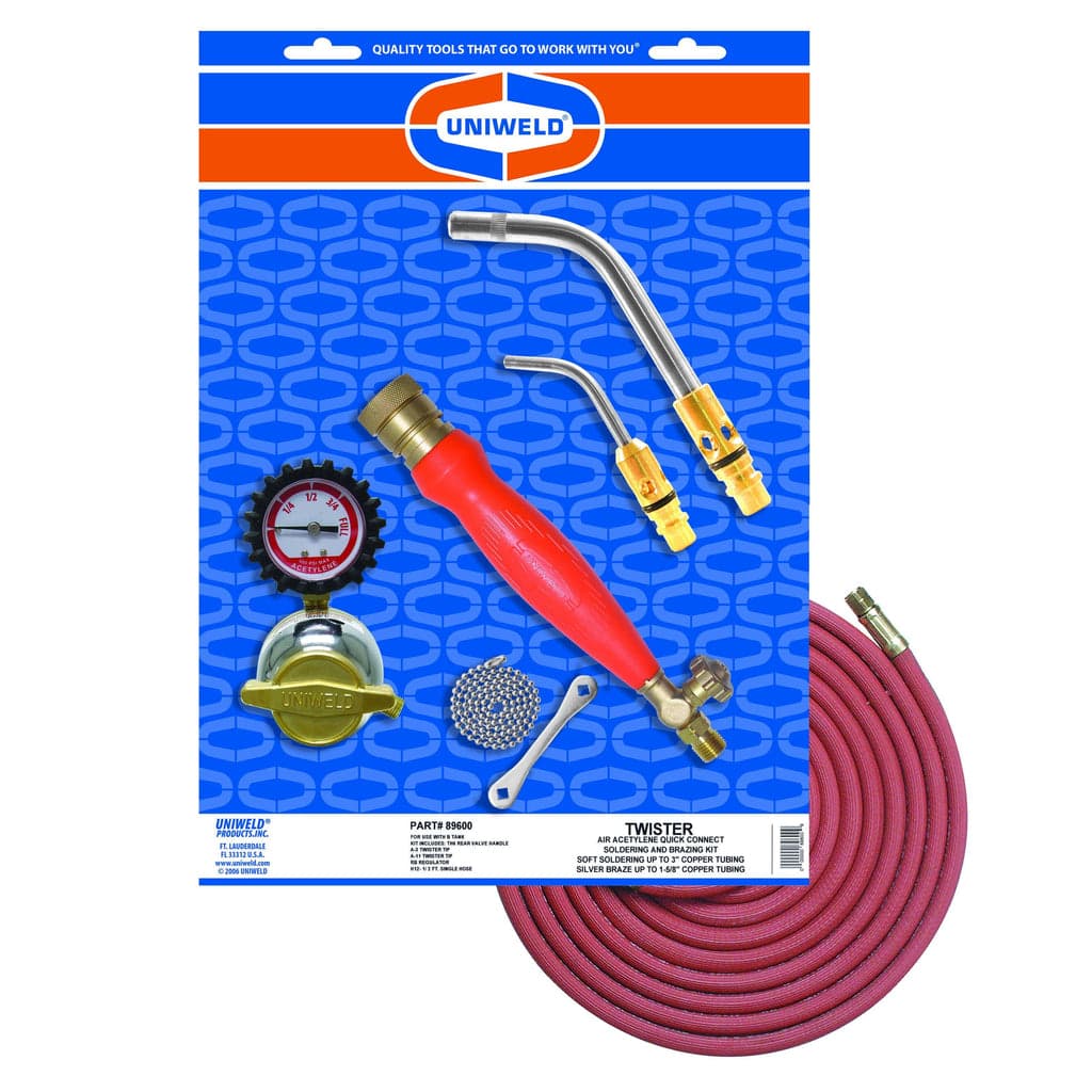 Uniweld X3BU Twister® Air/Acetylene Kit