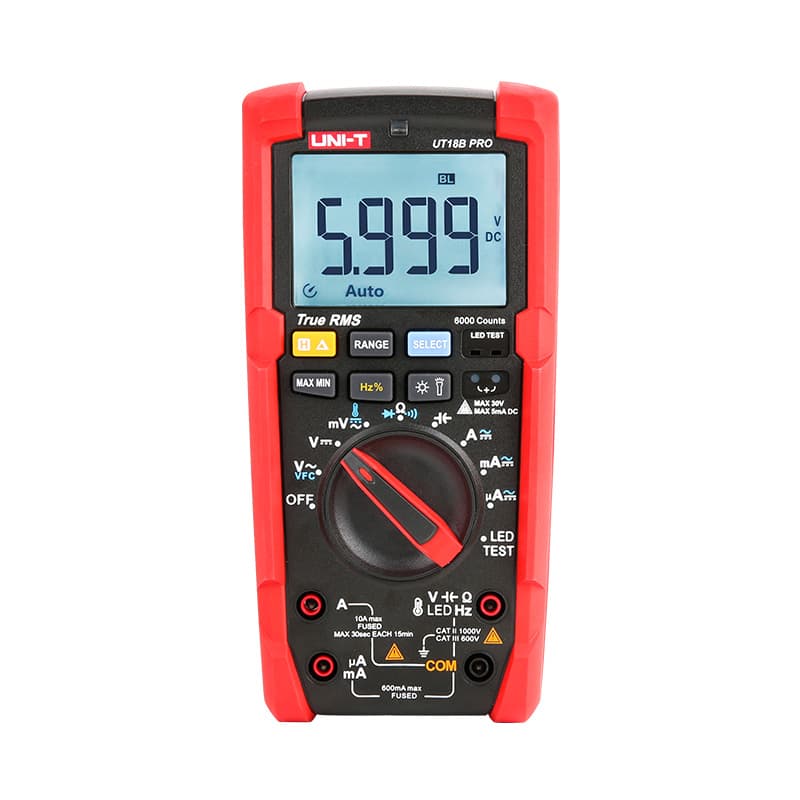 UT15B PRO/UT17B PRO/UT18B PRO 1000V True RMS Digital Multimeters – UNI-T Meters | Test & Measurement Tools and Solutions
