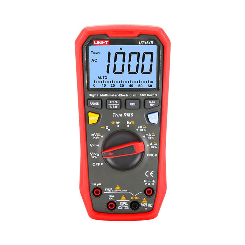 UT161 Series 1000V True RMS Digital Multimeters – UNI-T Meters | Test & Measurement Tools and Solutions