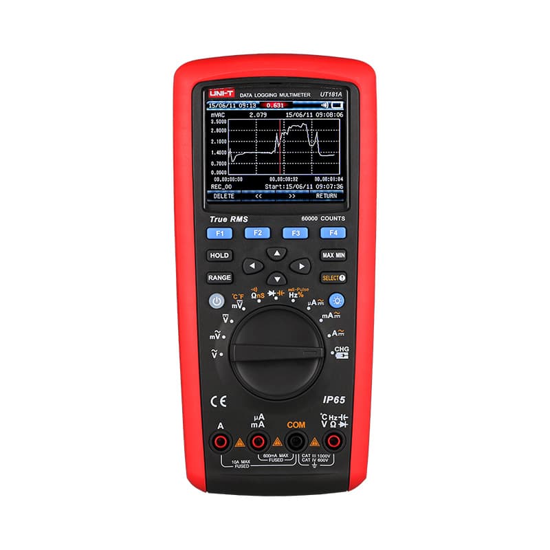 UT181A True RMS Datalogging Multimeter – UNI-T Meters | Test & Measurement Tools and Solutions