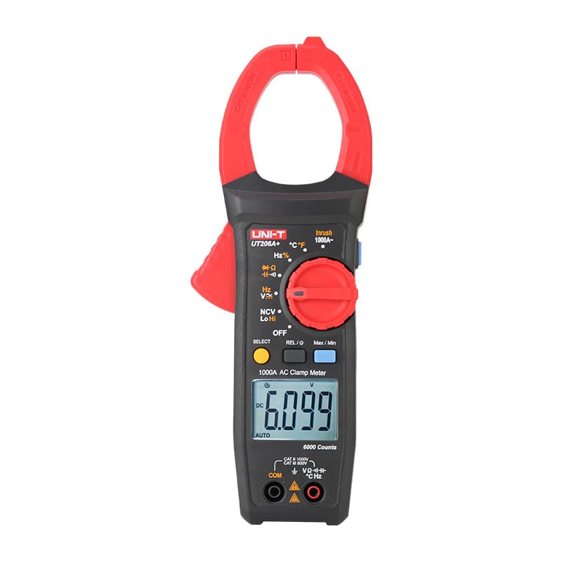 UT205A+/UT206A+ 1000A AC Clamp Meters – UNI-T Meters | Test & Measurement Tools and Solutions