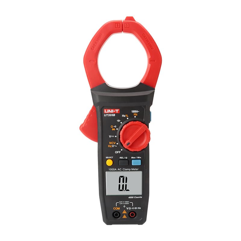 UT205B 1000A AC Clamp Meter – UNI-T Meters | Test & Measurement Tools and Solutions