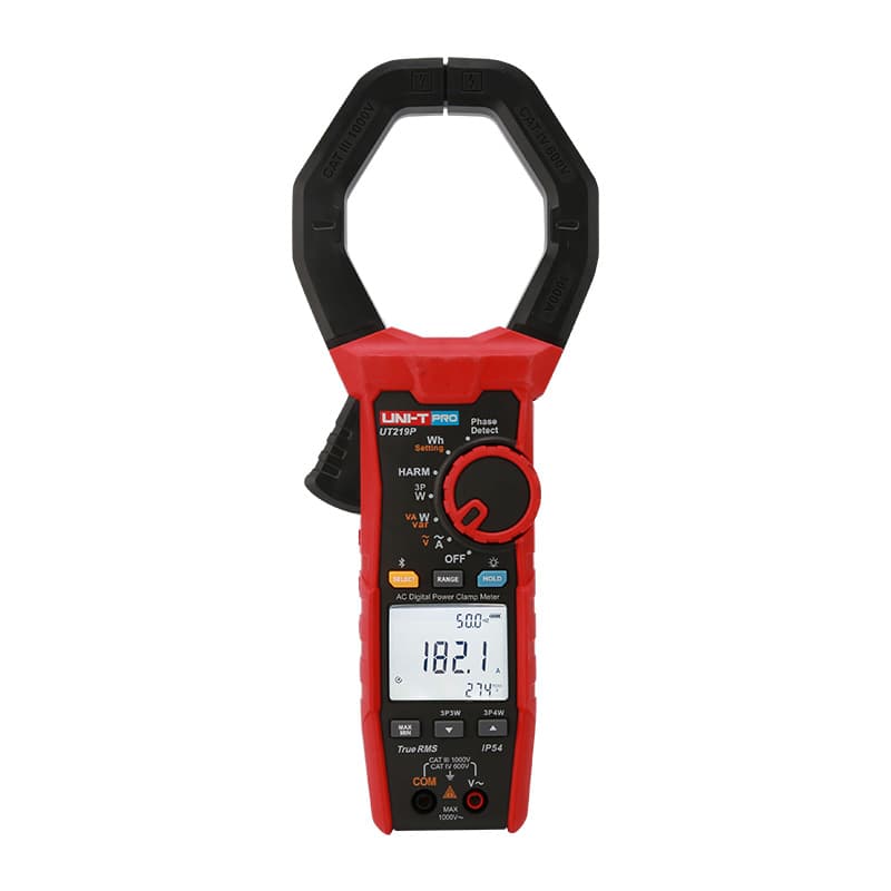 UT219P AC Digital Power Clamp Meter – UNI-T Meters | Test & Measurement Tools and Solutions