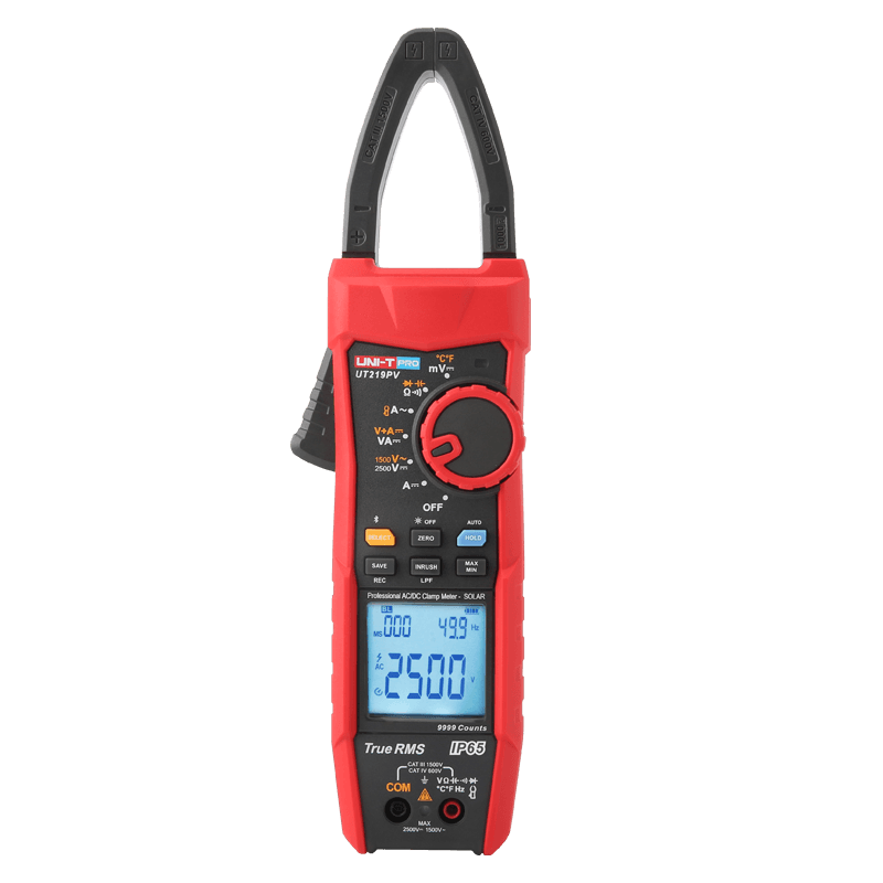 UT219PV Professional AC/DC Clamp Meter (Coming soon) – UNI-T Meters | Test & Measurement Tools and Solutions
