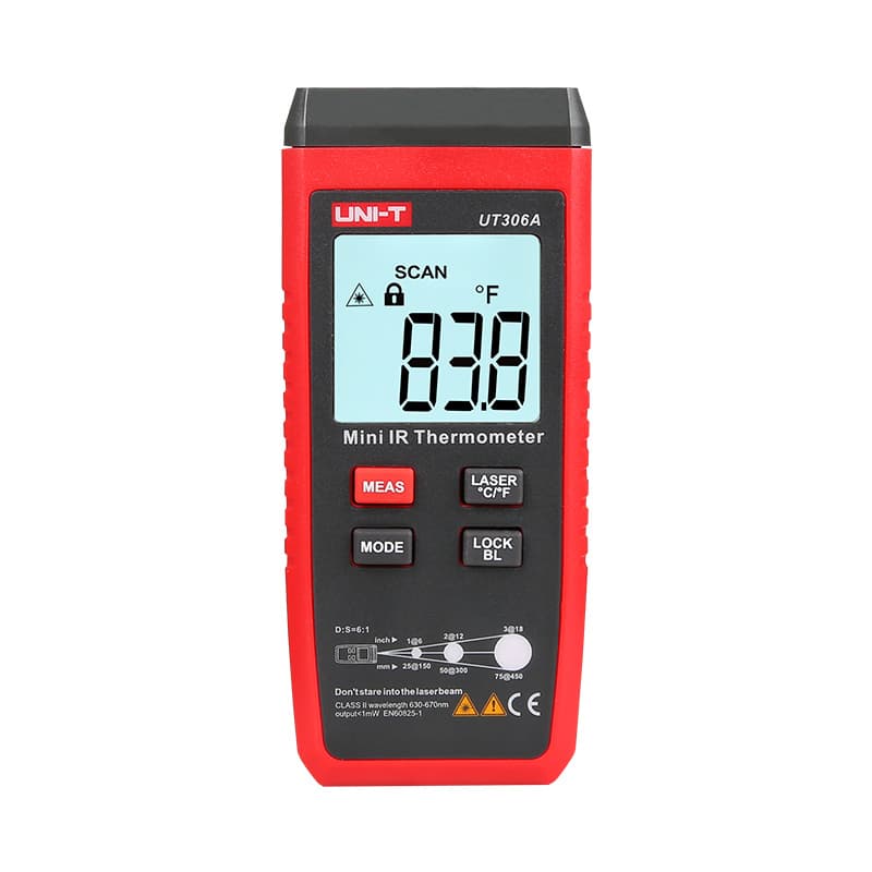 UT306A Mini Infrared Thermometer – UNI-T Meters | Test & Measurement Tools and Solutions