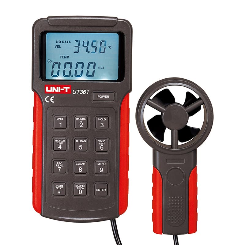 UT360 Series Anemometers – UNI-T Meters | Test & Measurement Tools and Solutions