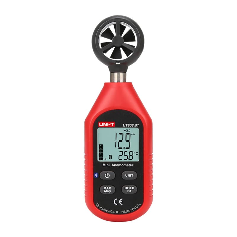 UT363/UT363BT Mini Anemometers – UNI-T Meters | Test & Measurement Tools and Solutions
