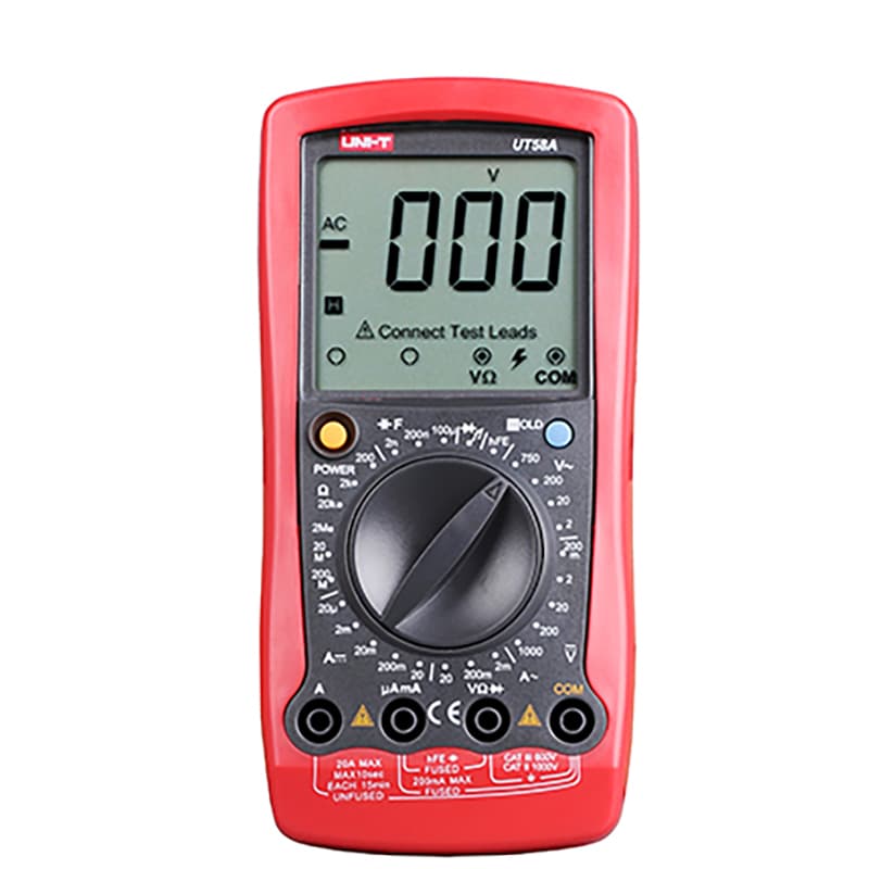 UT58 Series General Digital Multimeters – UNI-T Meters | Test & Measurement Tools and Solutions