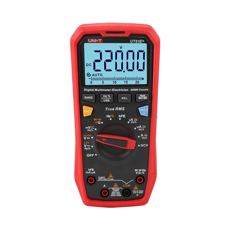 UT61+ Series 1000V True RMS Digital Multimeters – UNI-T Meters | Test & Measurement Tools and Solutions