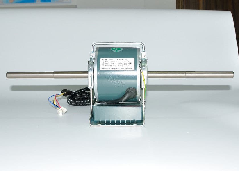 Variable Speed Double Shaft BLDC Fan Coil Unit Motor, Low Noise