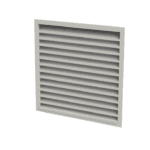 Weather Louvre 150×150 – Mill Finish