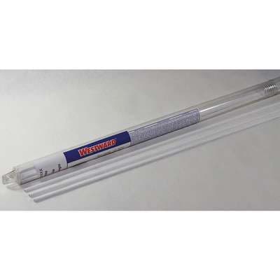 Westward Brazing Alloy: Low-Fuming Bronze, RBCuZn-C, 1/16 in x 36 in, 1 lb, Flux-Coated