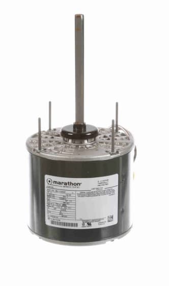 X088 Marathon 1/3 hp 208-230V 1075 RPM OPAO 48Y Frame Condenser Fan Motor