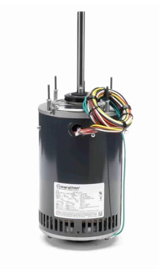 X271 Marathon 1 1/2 hp 208-230/460V 1075 RPM OPAO (no base) 56Z Frame Condenser Fan Motor