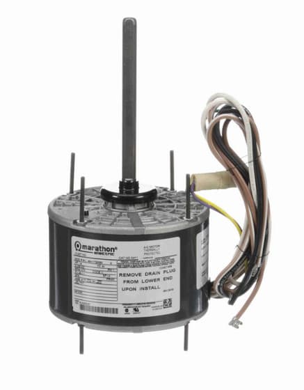 X411 Marathon 1/6 hp 208-230V 1075 RPM TENV 48Z Frame Condenser Fan Motor