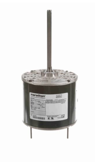 X442 Marathon 1/3 hp 208-230V 1075 RPM OPAO Shaft Down 48Z Frame Condenser Fan Motor