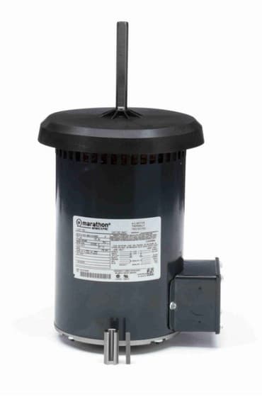 X447 Marathon 0.8 hp 200-230/460V 1075 RPM OPAO 48Y Frame Canopy Condenser Fan Motor