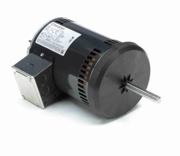 X448 Marathon 1 hp 200-230/460V 1075 RPM OPAO 56Y Frame Canopy Condenser Fan Motor