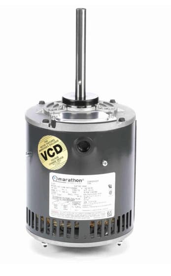 X500 Marathon 1/2 hp 3-phase 200-230/460V 1075 RPM OPAO 56Y Frame Condenser Fan Motor