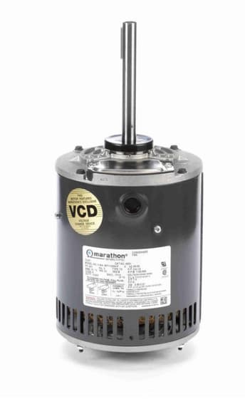 X501 Marathon 3/4 hp 3-phase 200-230/460V 1075 RPM OPAO 56Y Frame Condenser Fan Motor