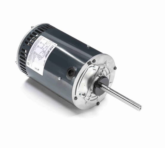 X524 Marathon 1 1/2 hp 3-phase 575V 1075 RPM OPAO 56Y Frame Condenser Fan Motor