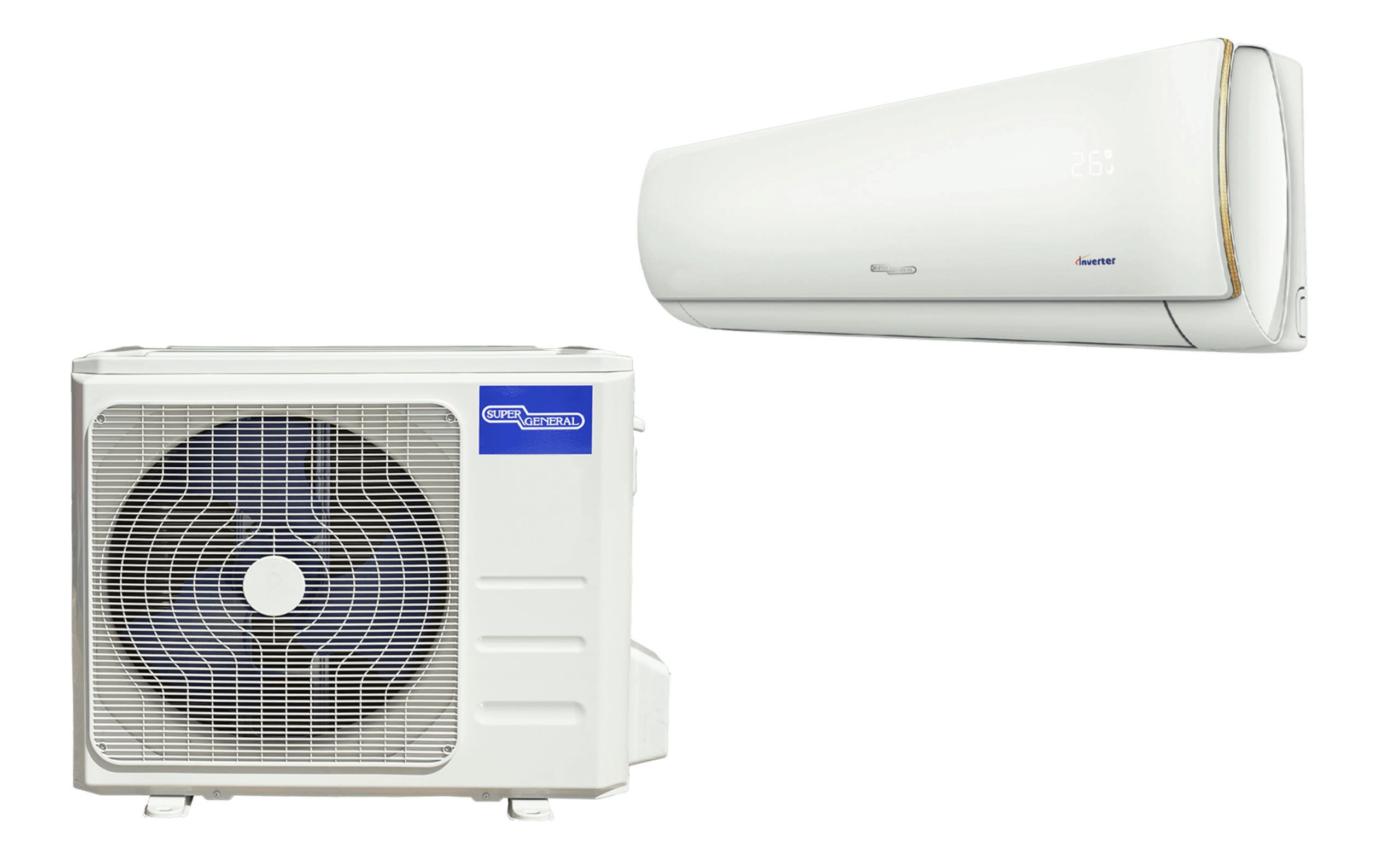 SUPER GENERAL 2.0 Tons Rotary DC Inverter SGS241i (Inverter)